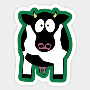 Go cows Sticker